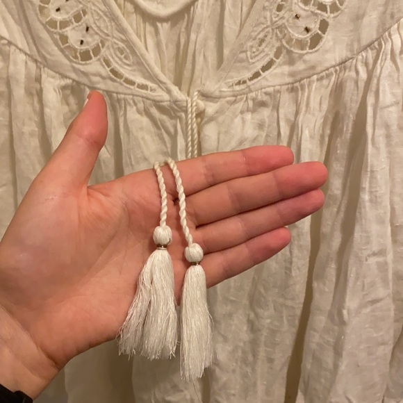 Free People Doin’ It Right Blouse - Ivory - Picture 5 of 8